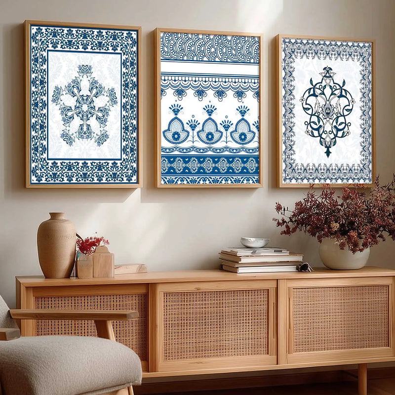 Traditional  Wall Art Paintings for Living Room - Wall Poster With frames
