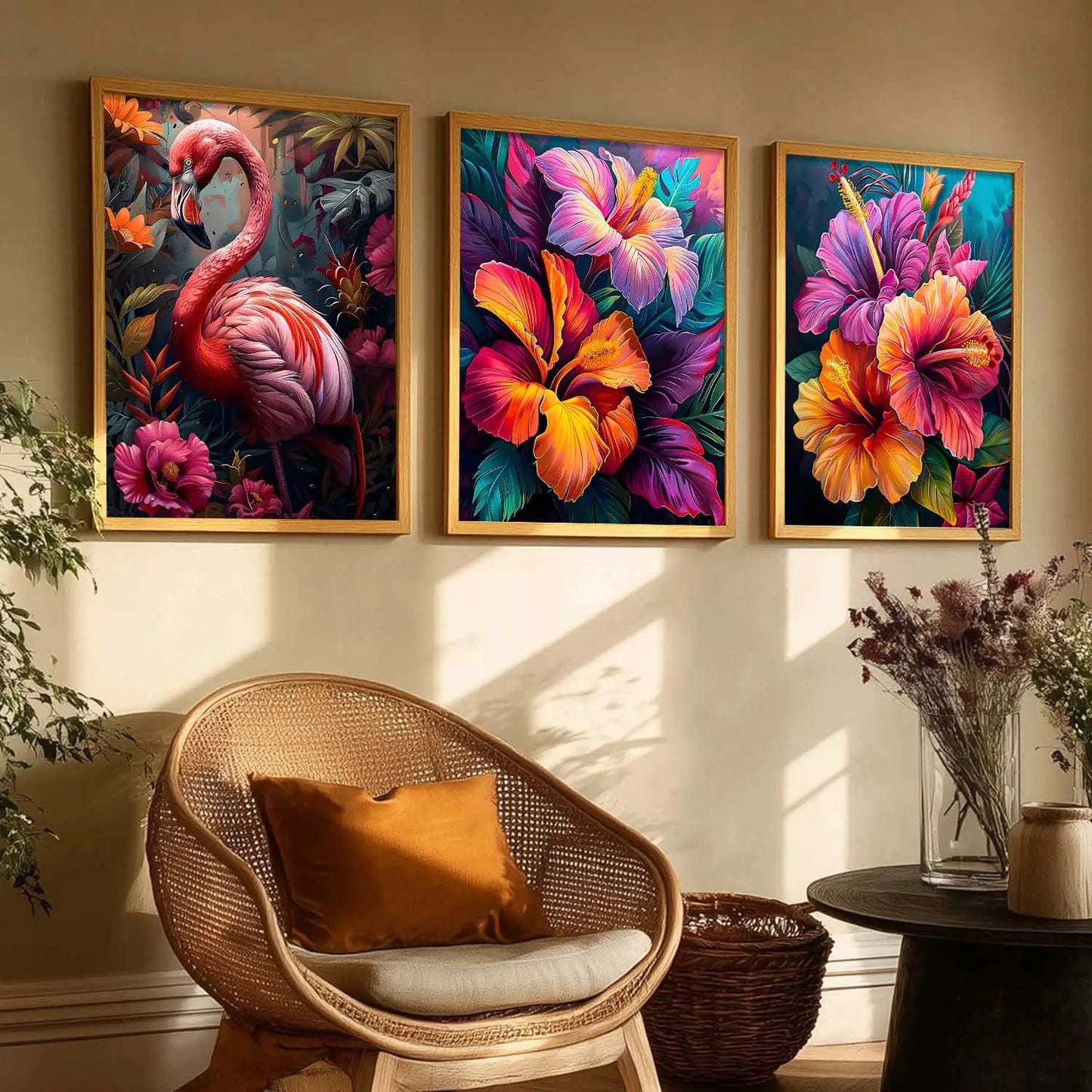 Modern  Wall  Art  Paintings for Living Room - Wall Poster With frames