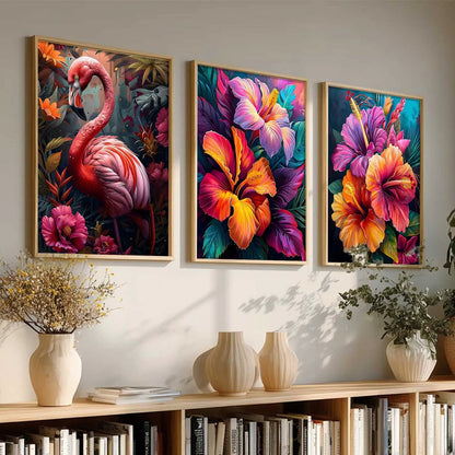 Modern  Wall  Art  Paintings for Living Room - Wall Poster With frames