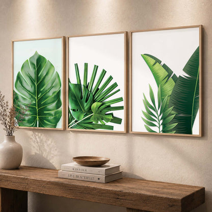 Botanical Leaf Wall Arts with Frame