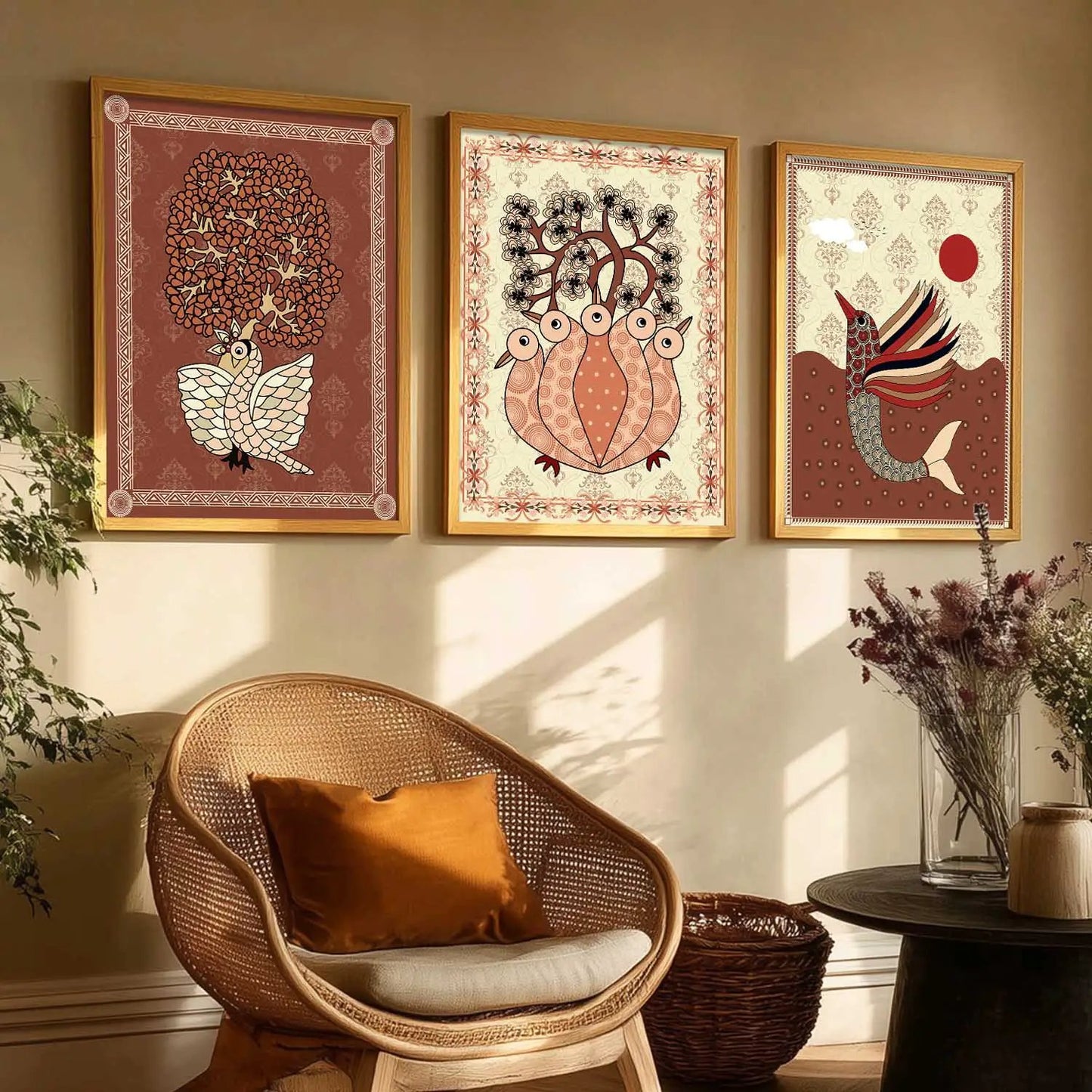 city  Wall Art Paintings for Living Room - Wall Poster With frames