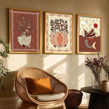 city  Wall Art Paintings for Living Room - Wall Poster With frames