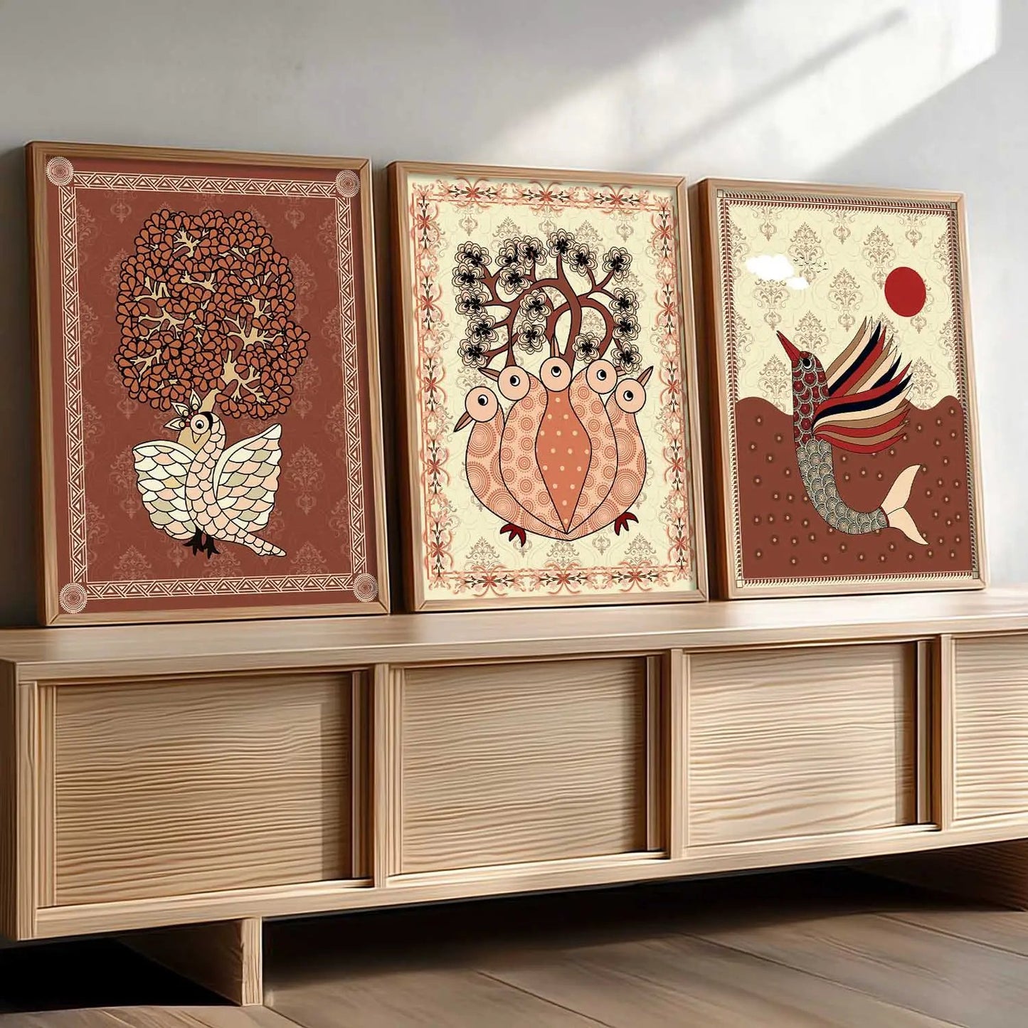 city  Wall Art Paintings for Living Room - Wall Poster With frames