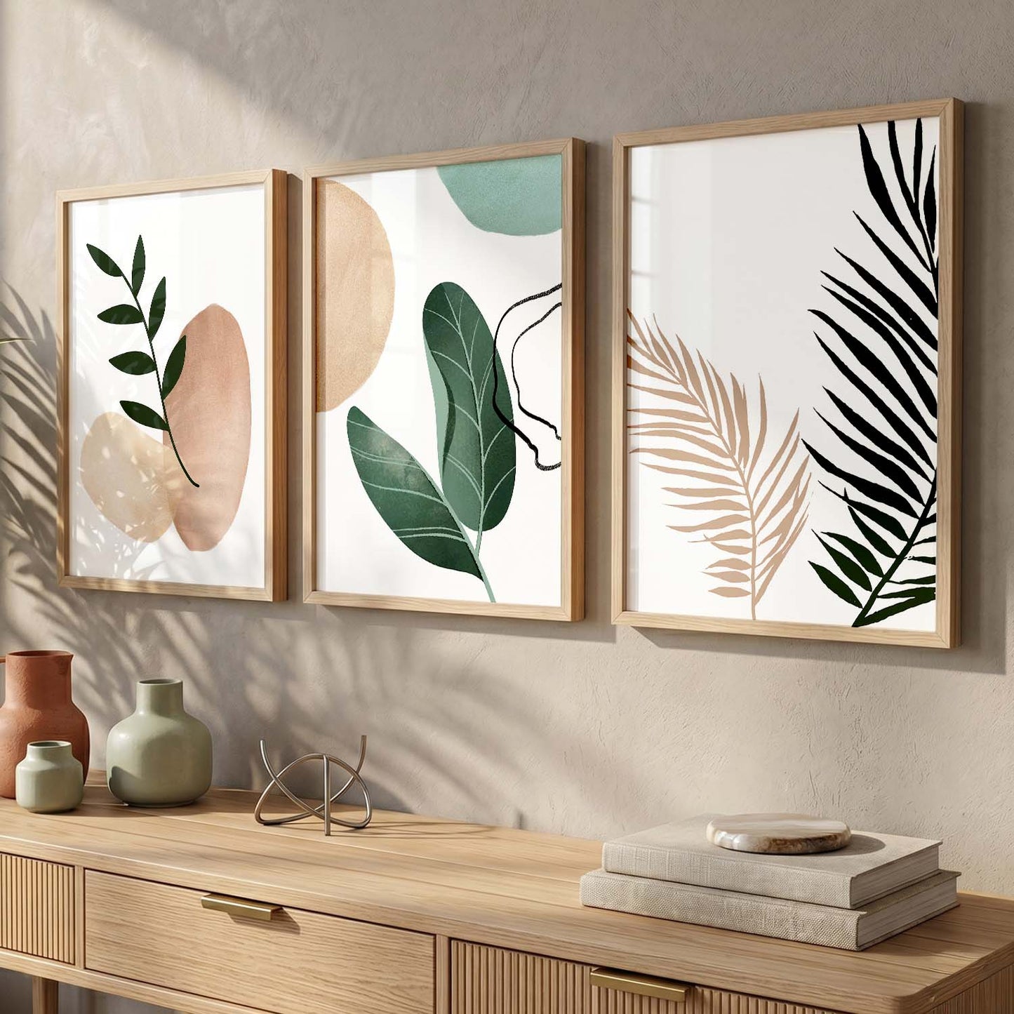 Nature Inspired Wall Art with Frame : Framed Posters