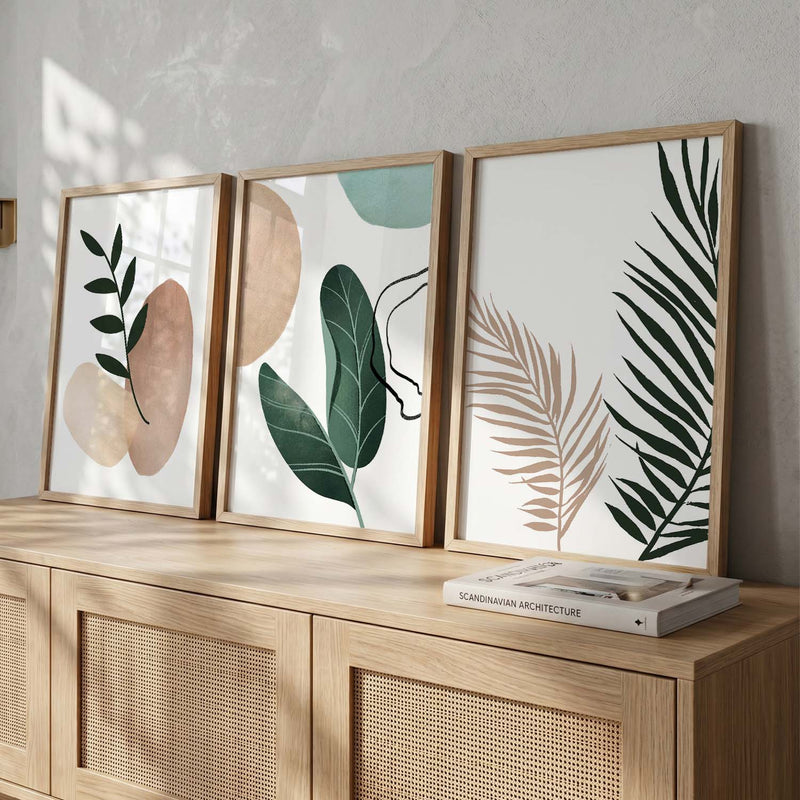 Nature Inspired Wall Art with Frame : Framed Posters