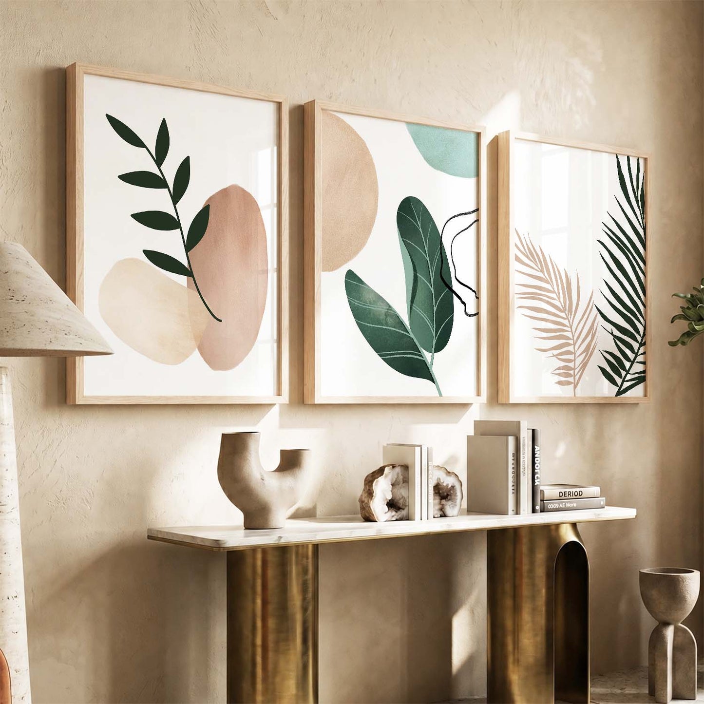Nature Inspired Wall Art with Frame : Framed Posters