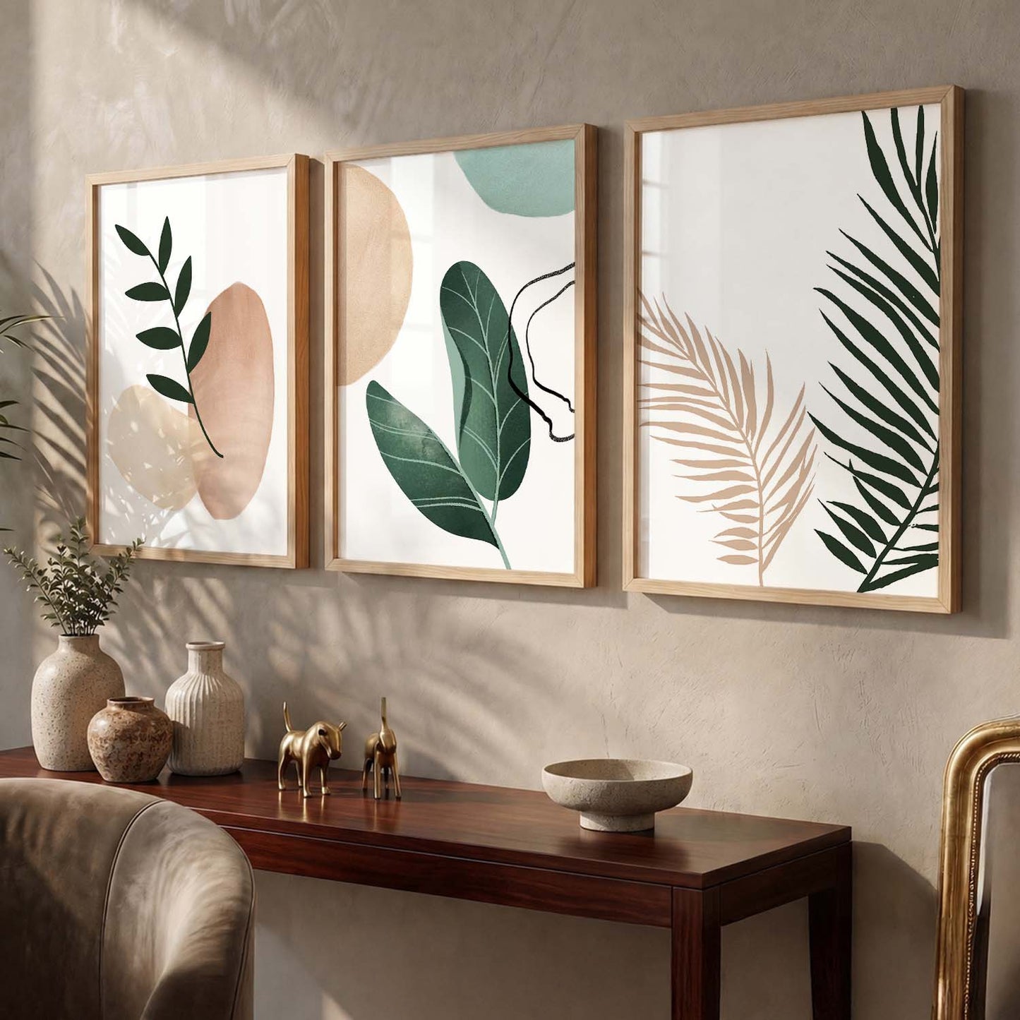 Nature Inspired Wall Art with Frame : Framed Posters