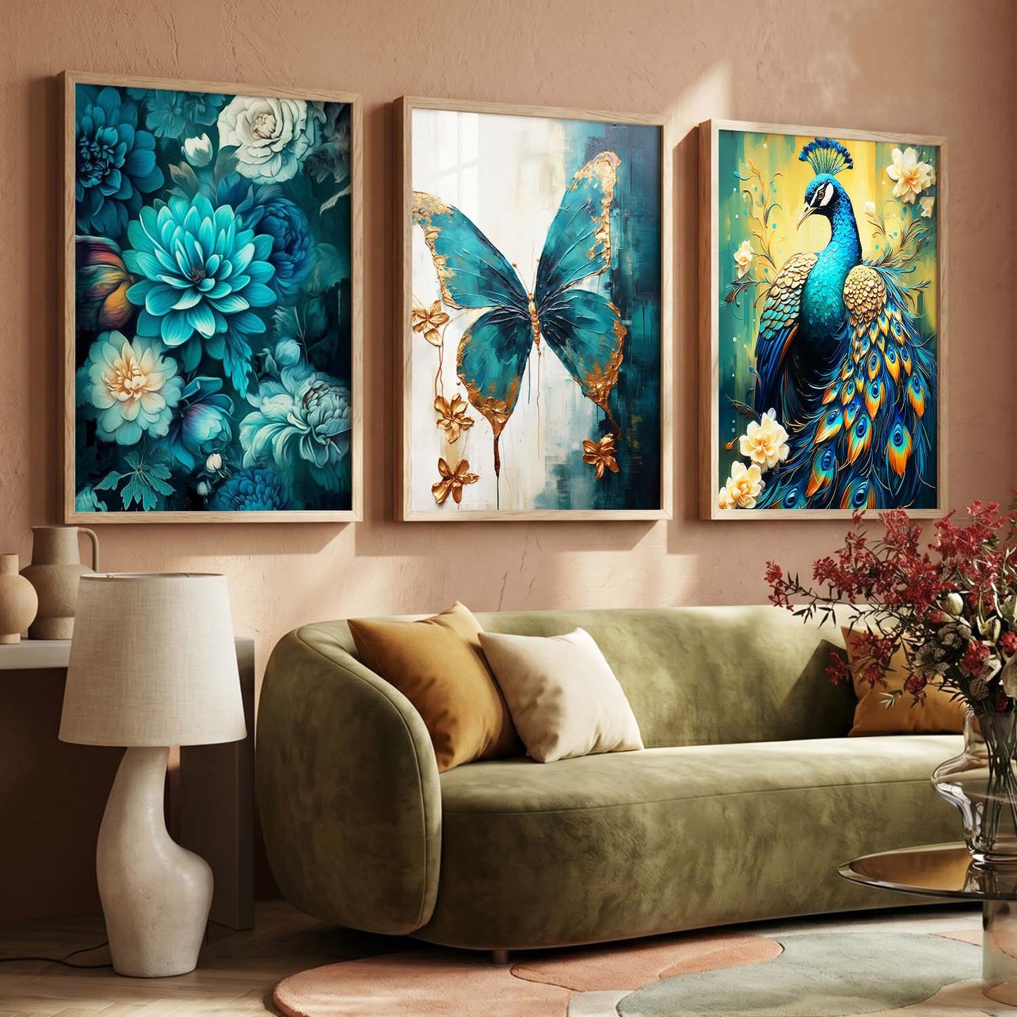 Nature Wall Art  Paintings for Living Room - Wall Poster With frames