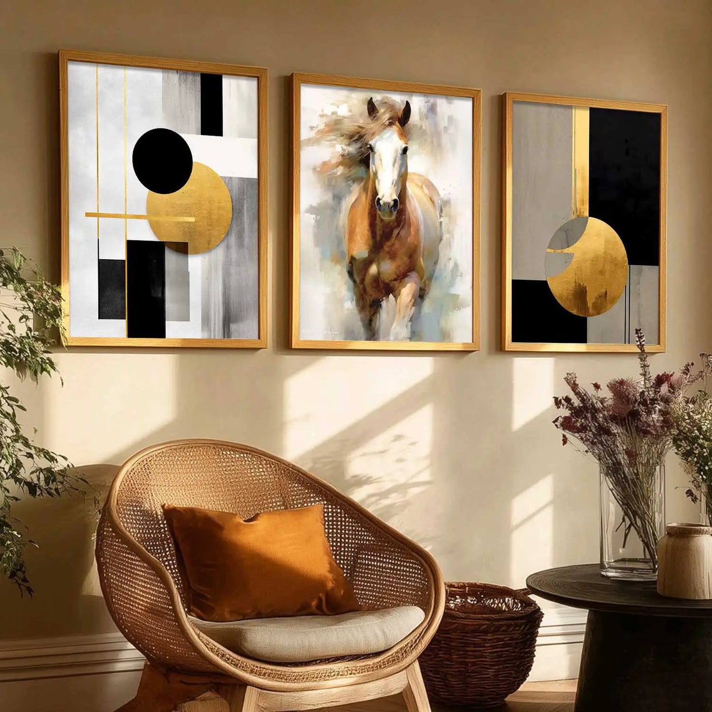 Modern Wall Art Paintings for Living Room - Wall Poster With frames by Kotart store