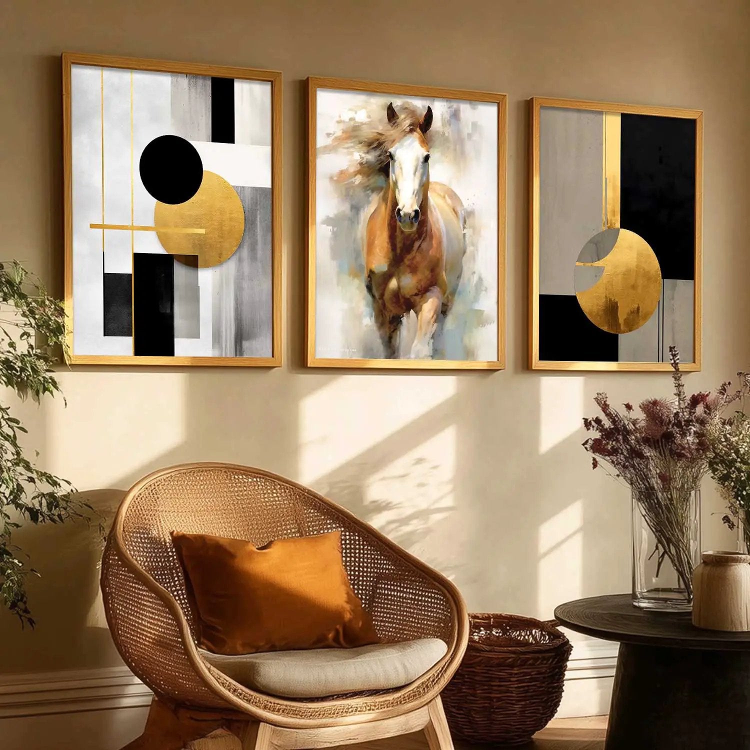 Modern Wall Art Paintings for Living Room - Wall Poster With frames by Kotart store