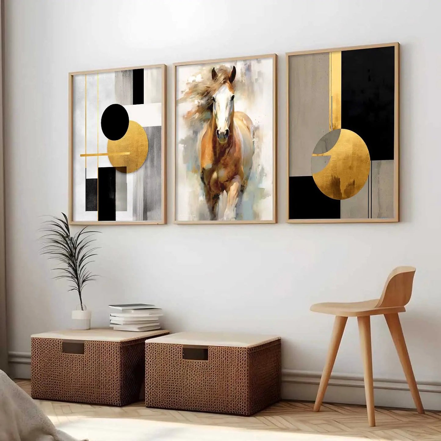 Modern Wall Art Paintings for Living Room - Wall Poster With frames by Kotart store