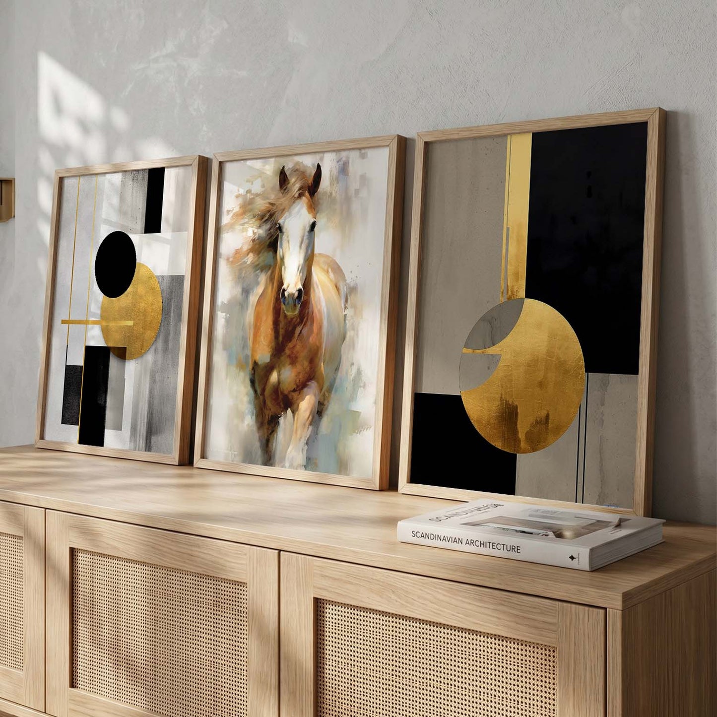 Modern Wall   Art Paintings for Living Room - Wall Poster With frames