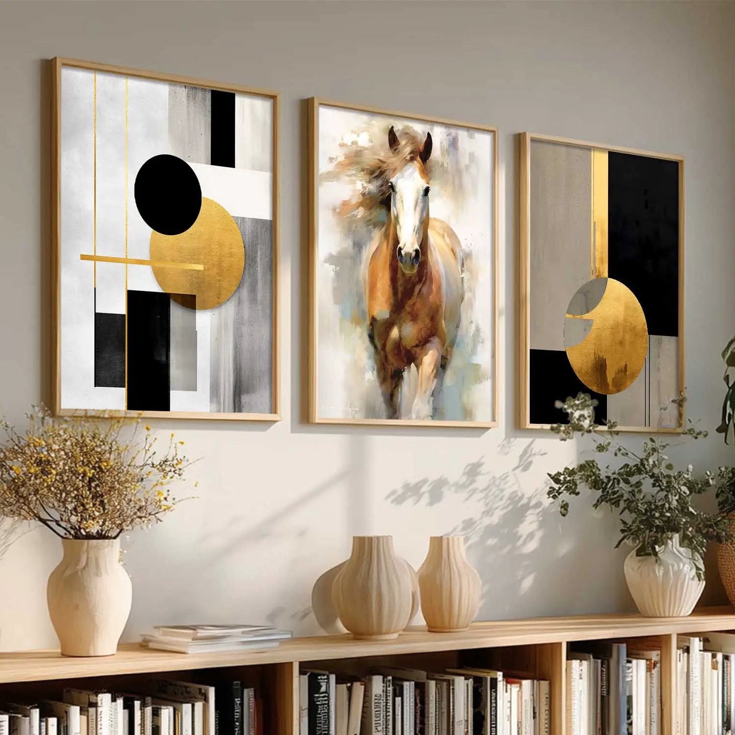 Modern Wall Art Paintings for Living Room - Wall Poster With frames by Kotart store