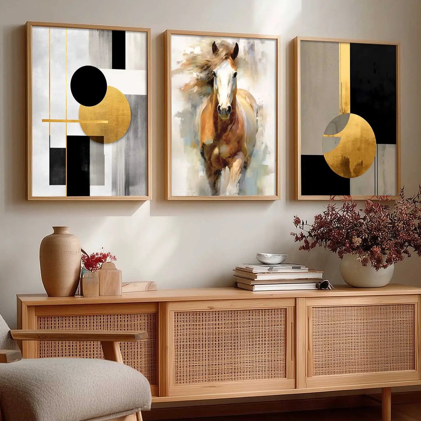 Modern Wall Art Paintings for Living Room - Wall Poster With frames by Kotart store