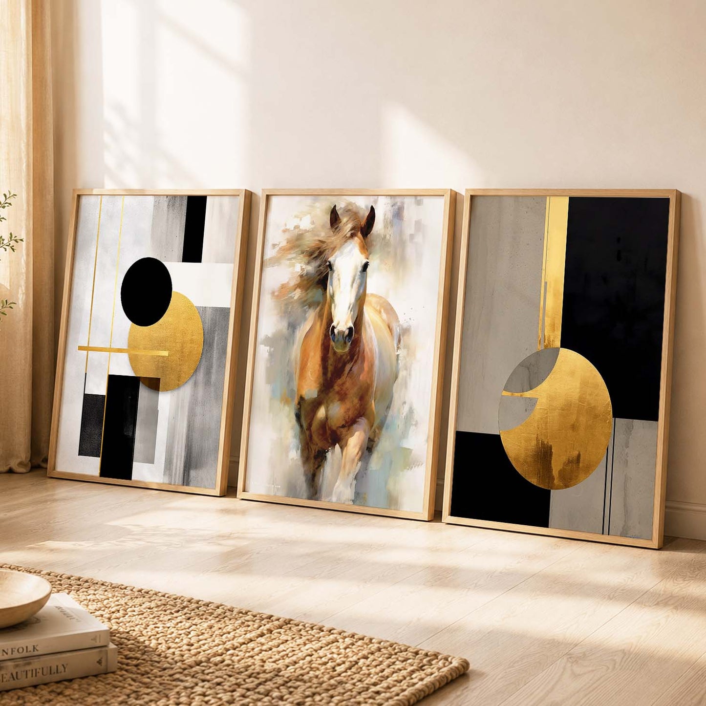 Modern Wall   Art Paintings for Living Room - Wall Poster With frames