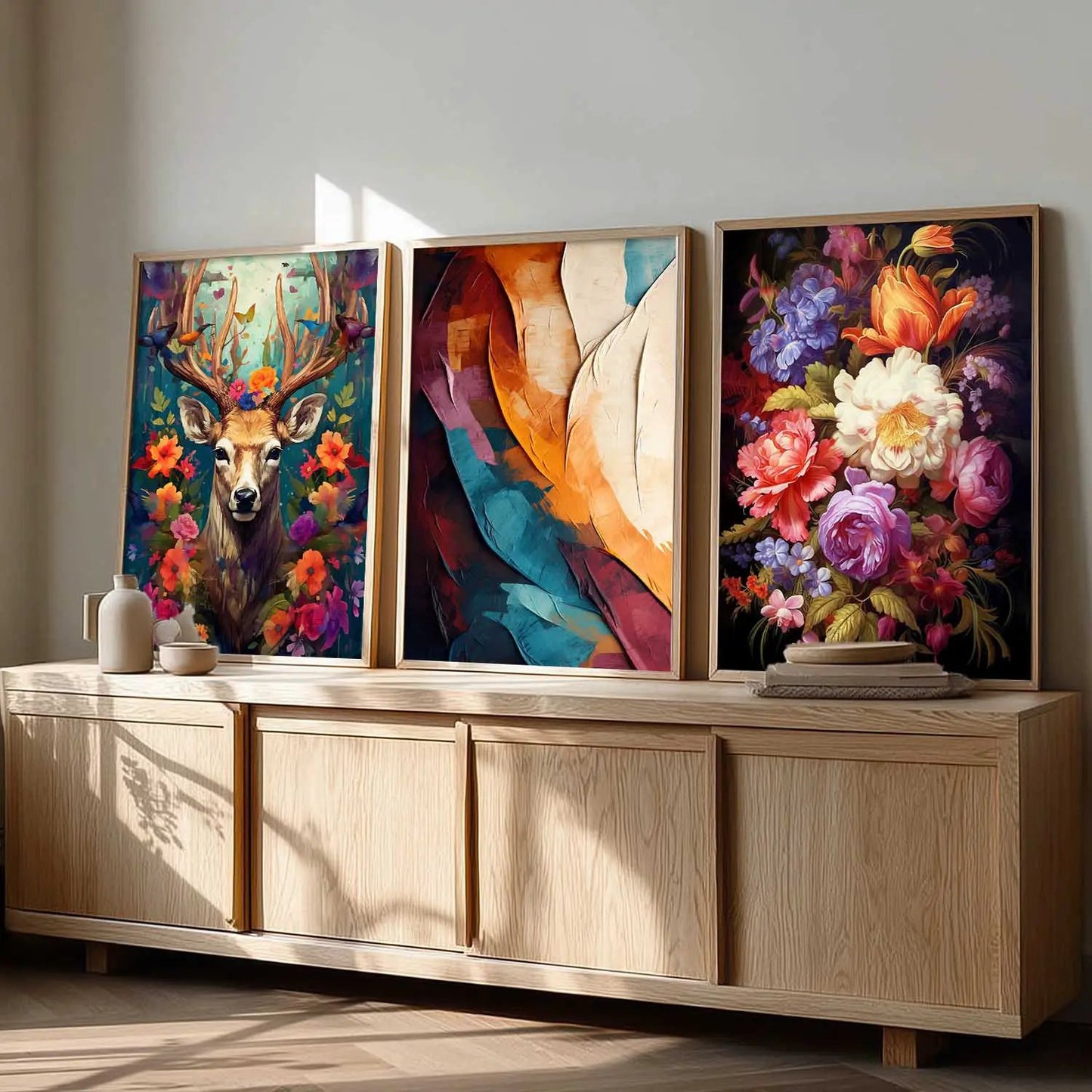 Modern Wall Art Paintings for Living Room - Wall Poster With frames by Kotart store