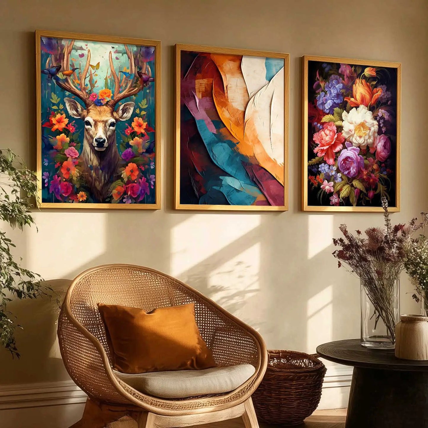 Modern Wall Art Paintings for Living Room - Wall Poster With frames by Kotart store