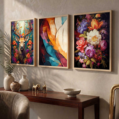 Modern Wall Art Paintings for Living Room - Wall Poster With frames