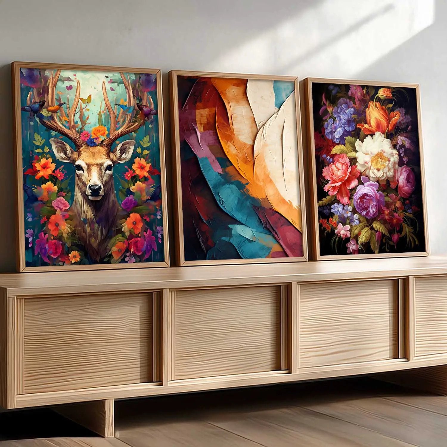 Modern Wall Art Paintings for Living Room - Wall Poster With frames by Kotart store