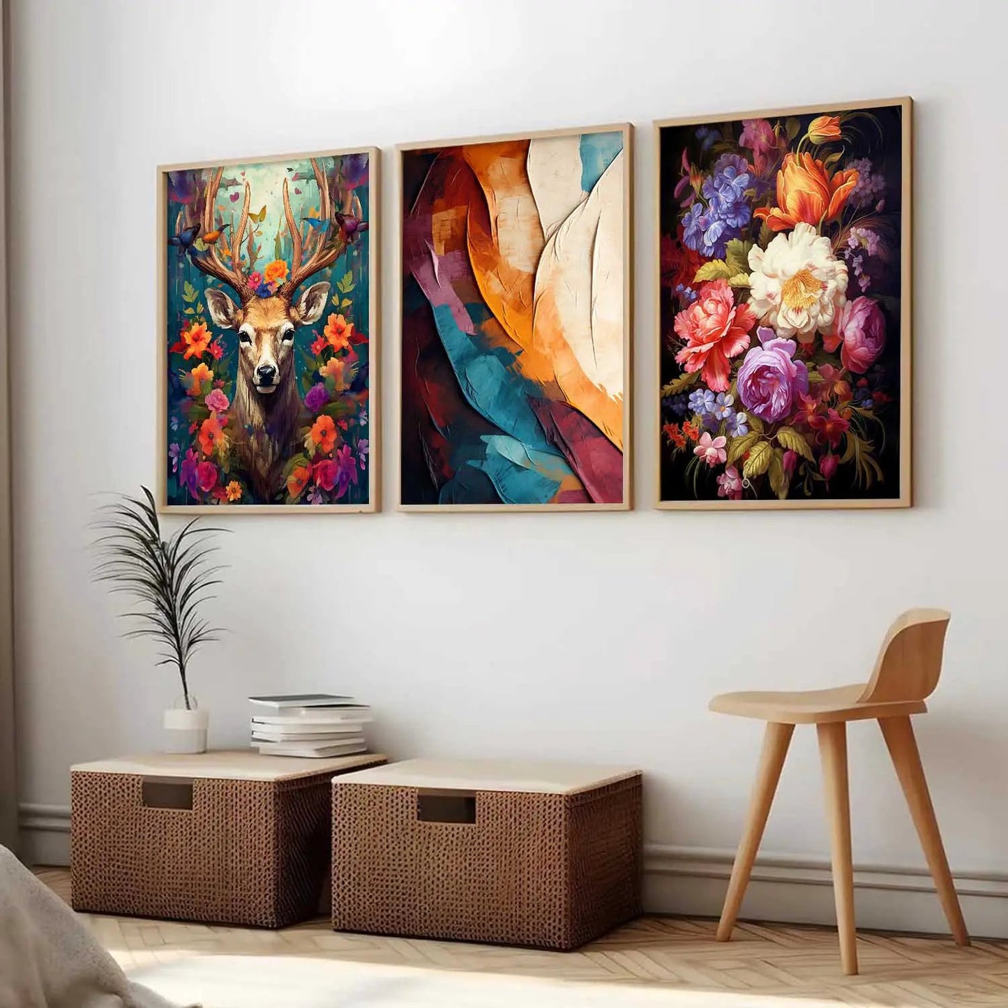 Modern Wall Art Paintings for Living Room - Wall Poster With frames by Kotart store