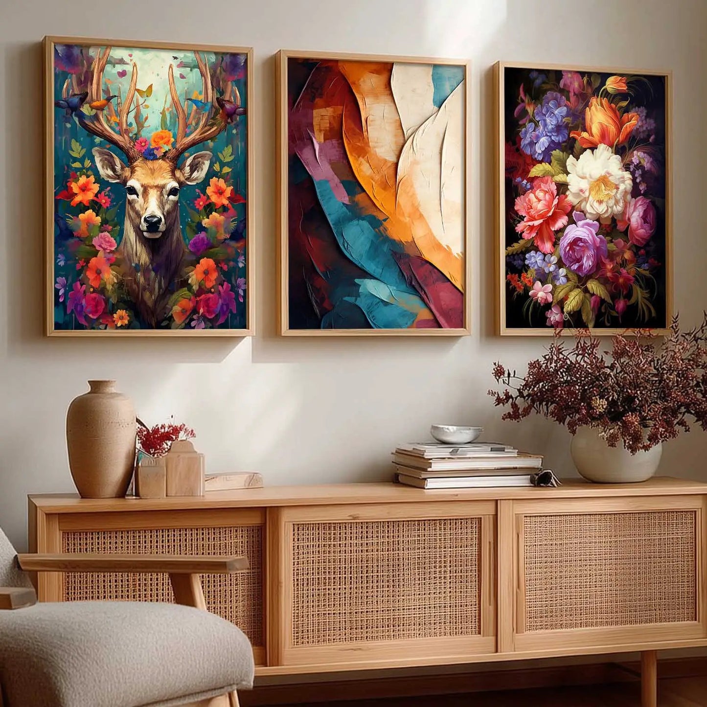 Modern Wall Art Paintings for Living Room - Wall Poster With frames by Kotart store