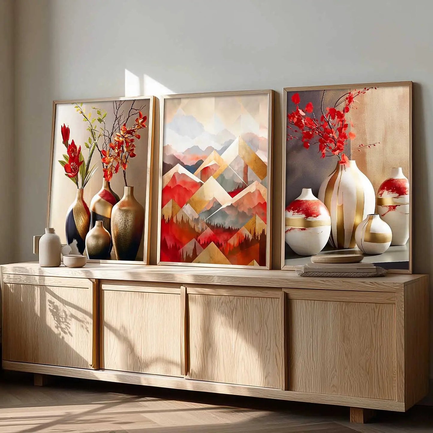 Modern   Wall  Art  Paintings for Living Room - Wall Poster With frames