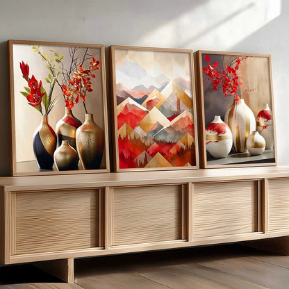 Modern   Wall  Art  Paintings for Living Room - Wall Poster With frames