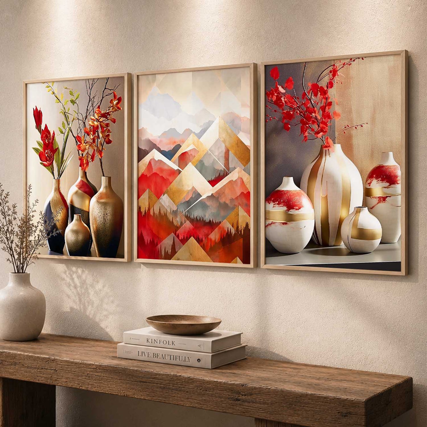 Modern   Wall  Art  Paintings for Living Room - Wall Poster With frames