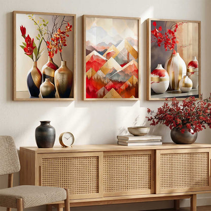 Modern   Wall  Art  Paintings for Living Room - Wall Poster With frames