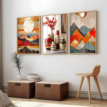 Modern Wall Art Paintings for Living Room - Wall Poster With frames by Kotart store