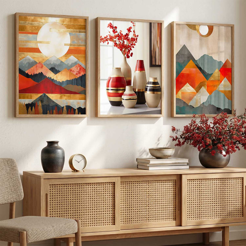 Modern  Wall  Art Paintings for Living Room - Wall Poster With frames