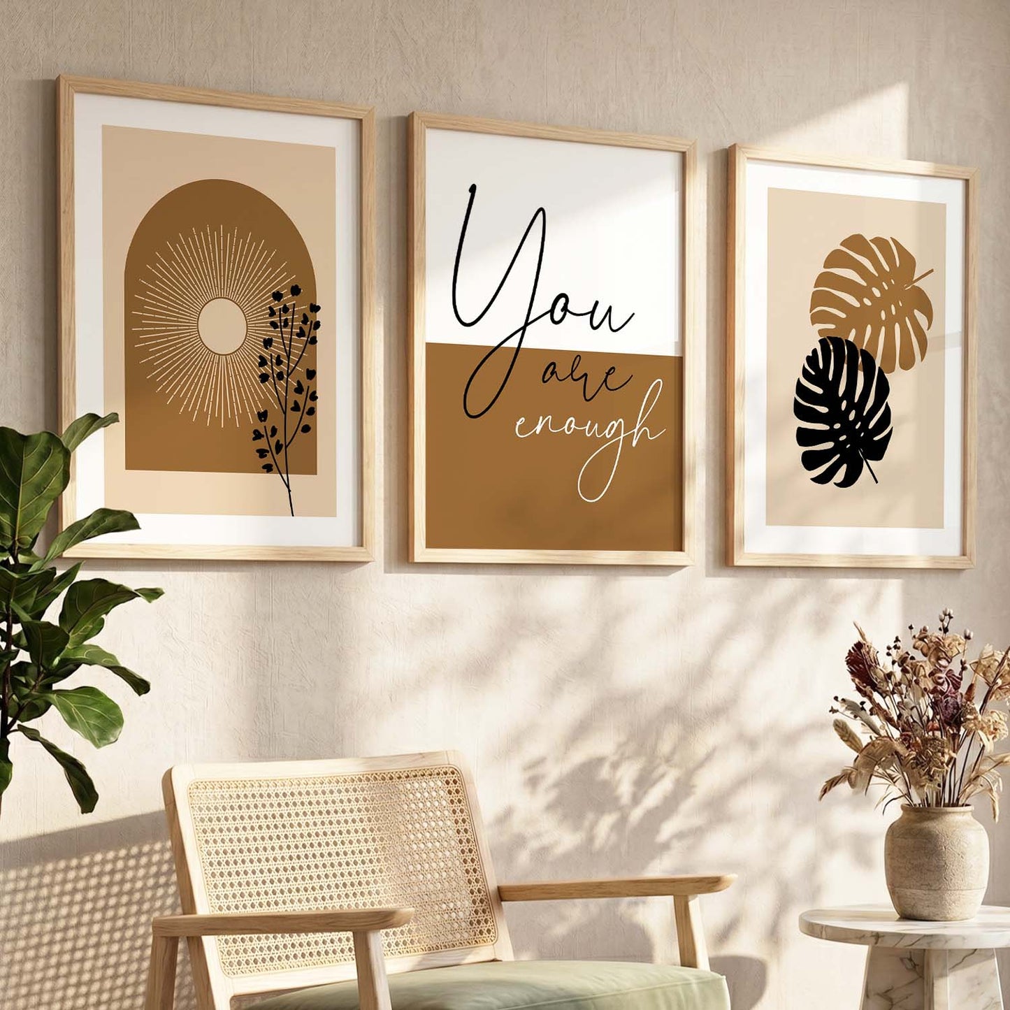 Nature Theme Wall Arts with Frame