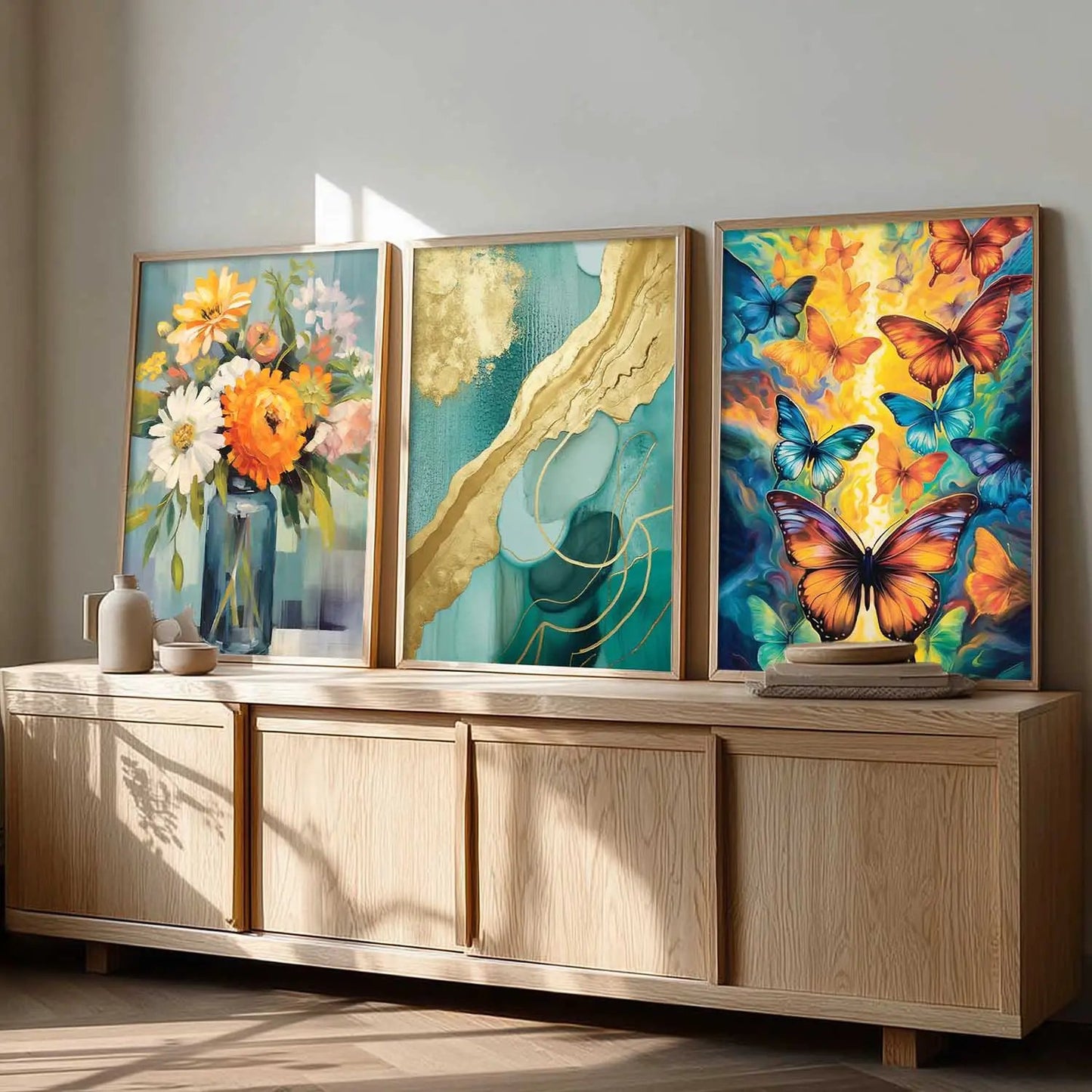 Modern Wall Art Paintings for Living Room - Wall Poster With frames by Kotart store
