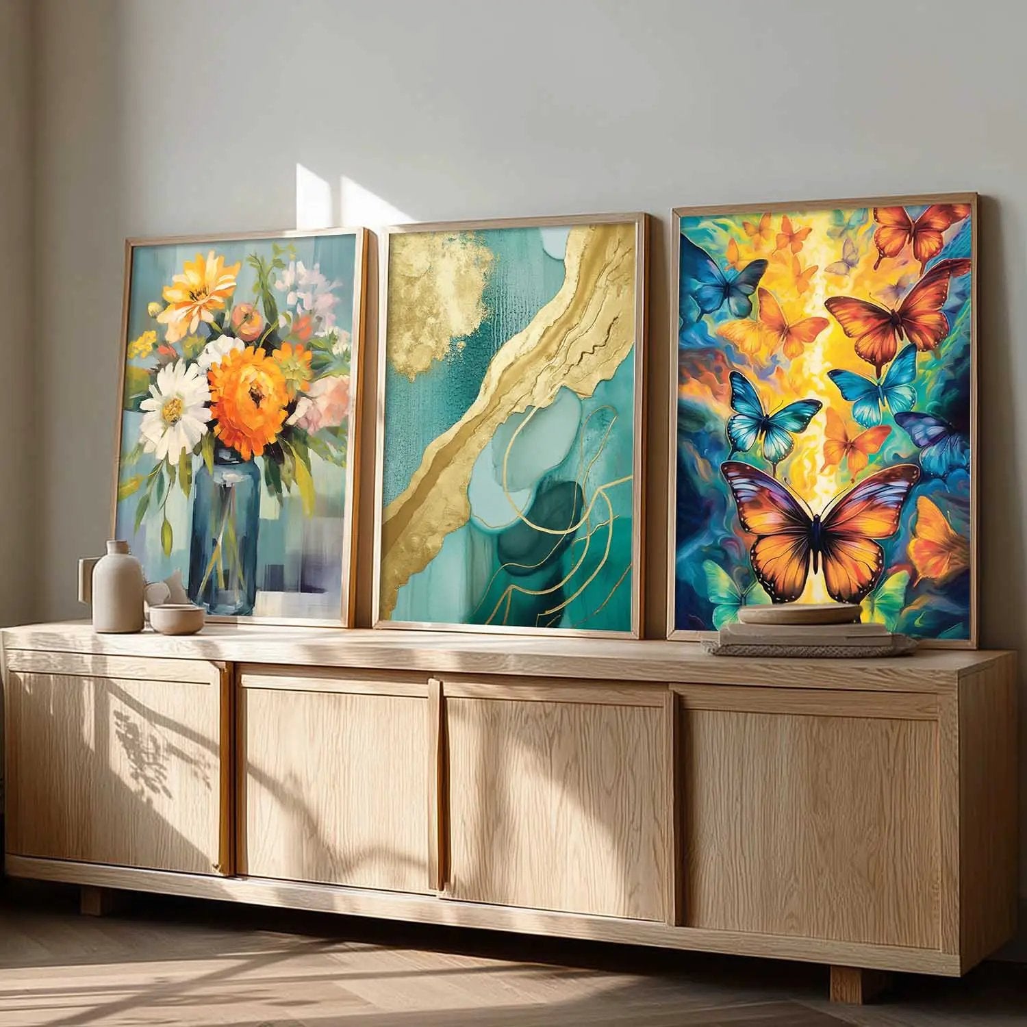 Modern Wall Art Paintings for Living Room - Wall Poster With frames by Kotart store