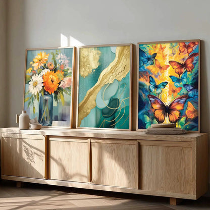 Modern Wall Art Paintings for Living Room - Wall Poster With frames by Kotart store