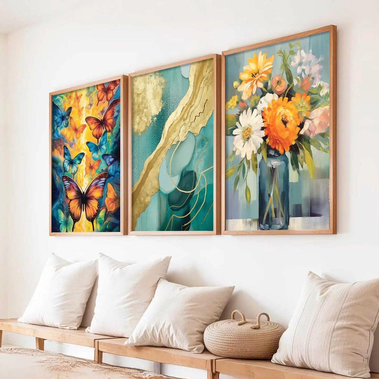 Modern Wall Art Paintings for Living Room - Wall Poster With frames by Kotart store