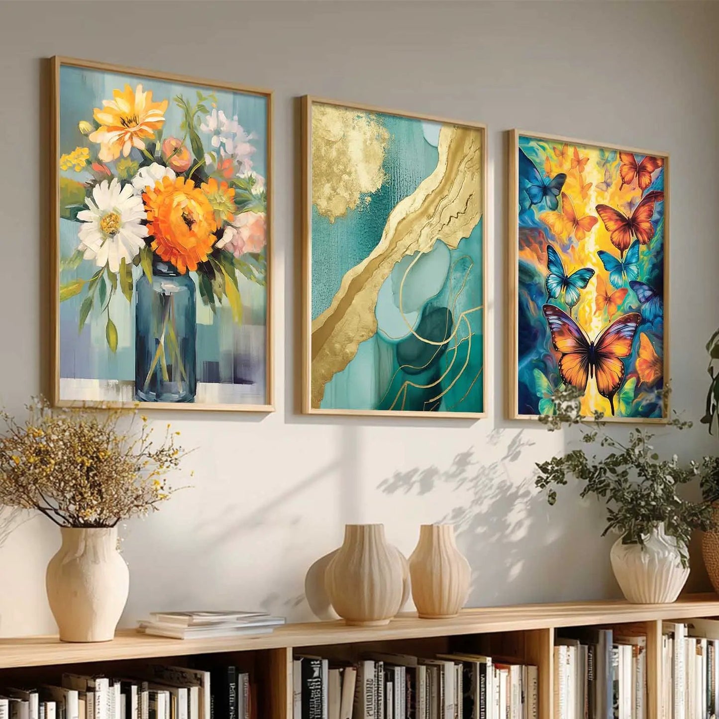 Modern Wall Art Paintings for Living Room - Wall Poster With frames by Kotart store