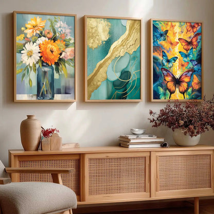 Modern Wall Art Paintings for Living Room - Wall Poster With frames by Kotart store