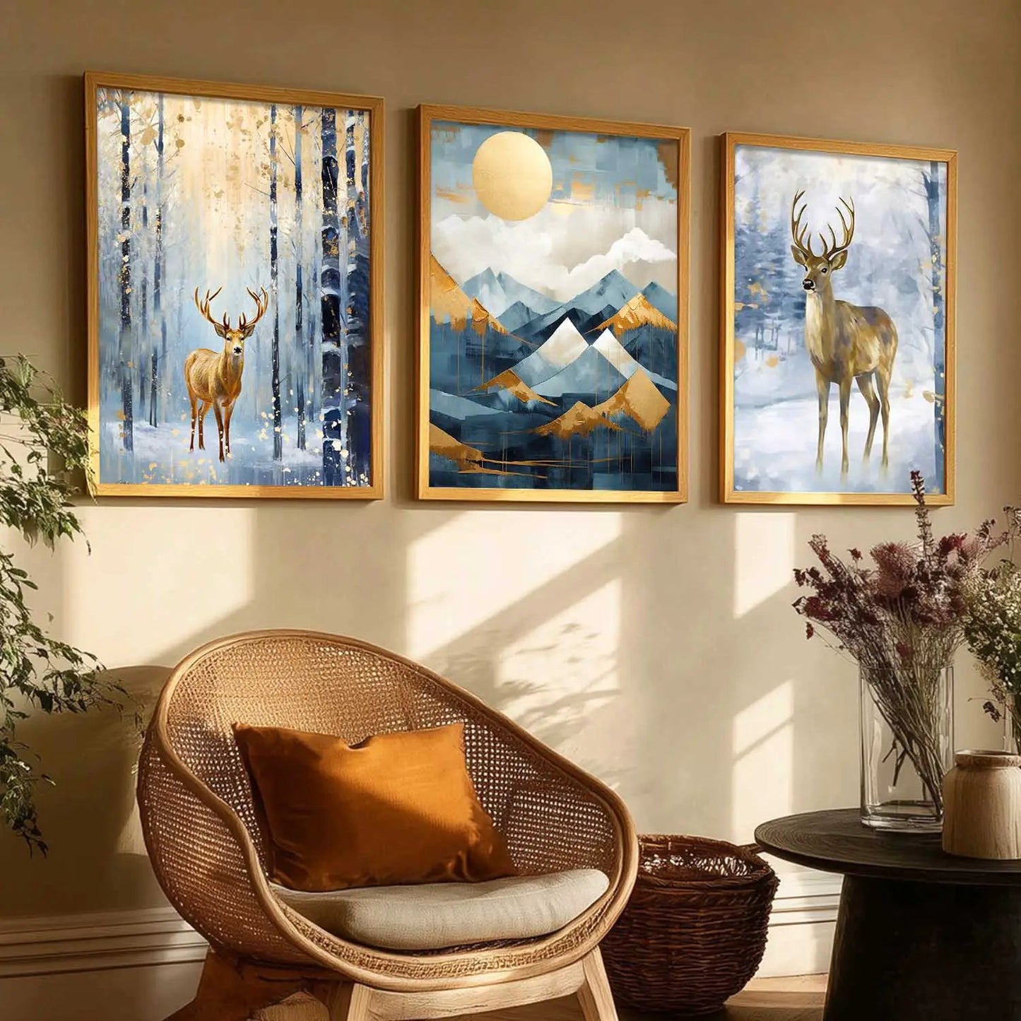 Modern Wall Art Paintings for Living Room - Wall Poster With frames by Kotart store