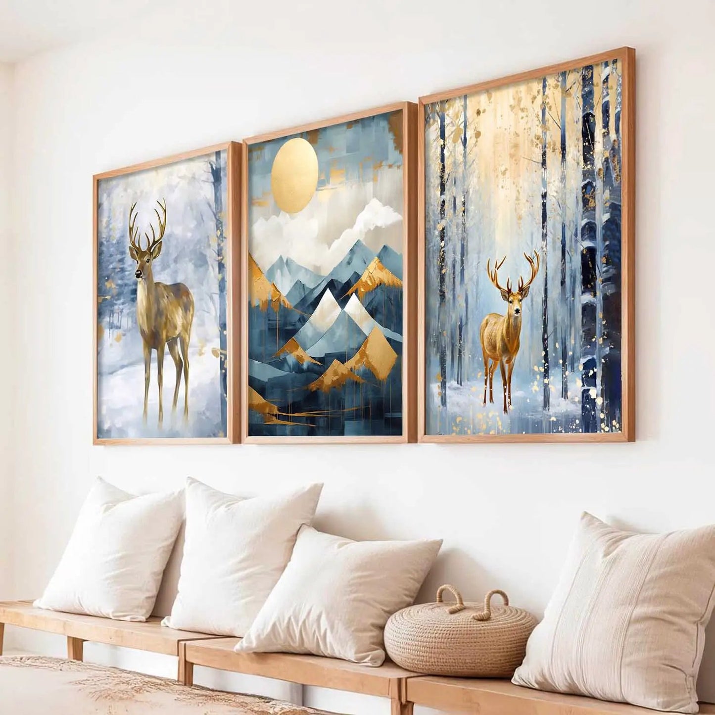 Modern Wall Art Paintings for Living Room - Wall Poster With frames by Kotart store