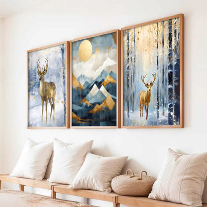 Modern Wall Art Paintings for Living Room - Wall Poster With frames by Kotart store