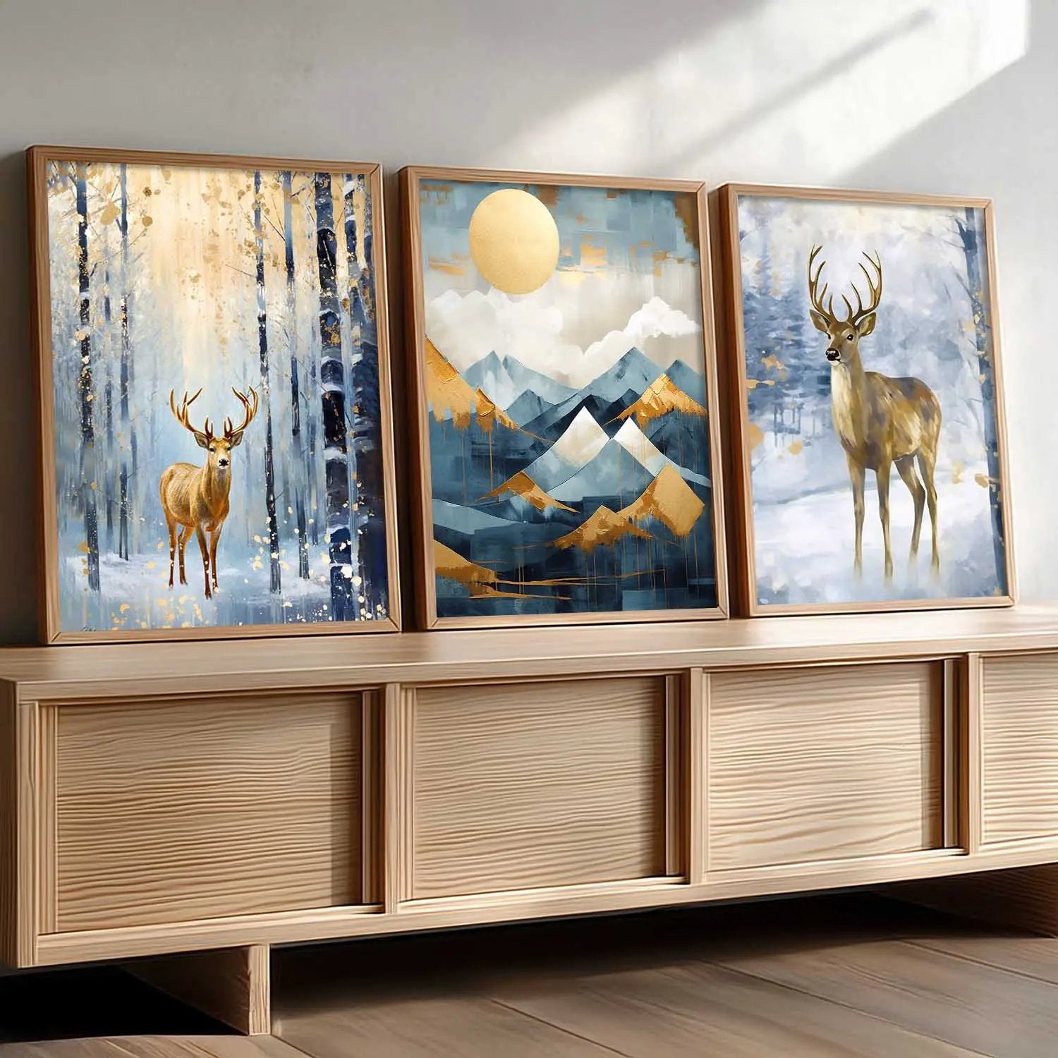 Modern Wall Art Paintings for Living Room - Wall Poster With frames by Kotart store