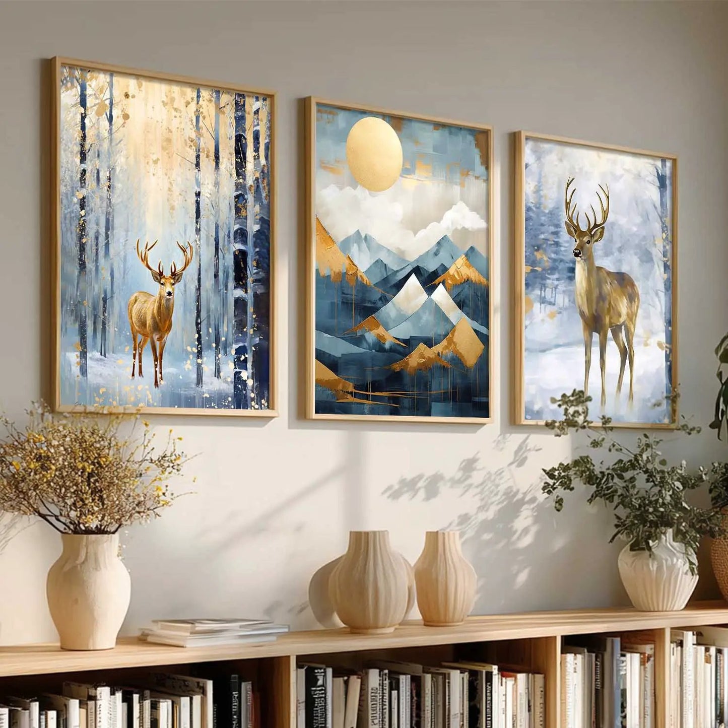 Modern Wall Art Paintings for Living Room - Wall Poster With frames by Kotart store