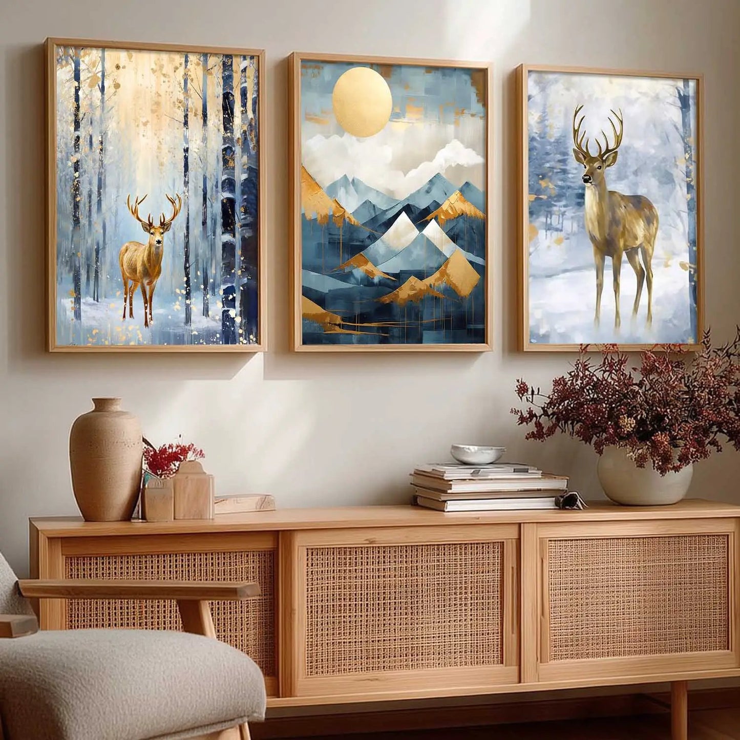 Modern Wall Art Paintings for Living Room - Wall Poster With frames by Kotart store