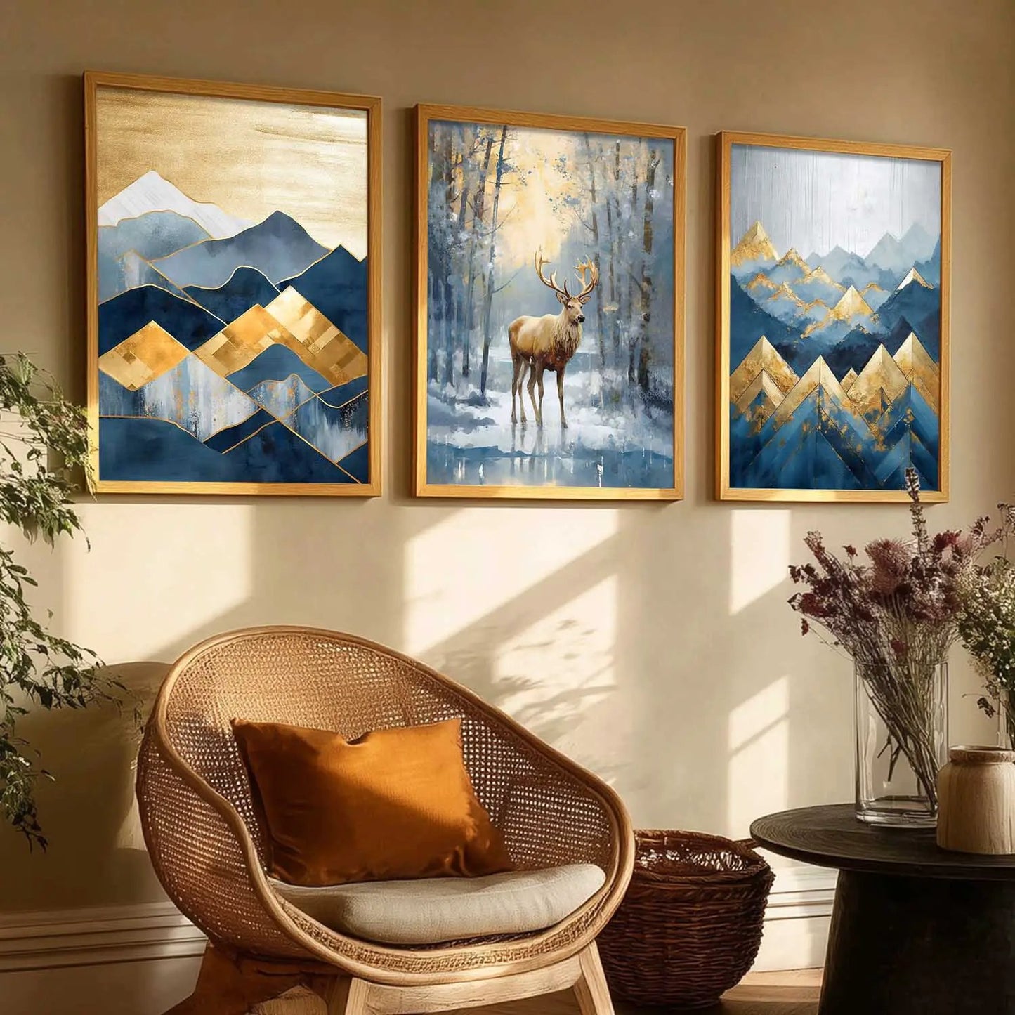 Modern Wall Art Paintings for Living Room - Wall Poster With frames by Kotart store