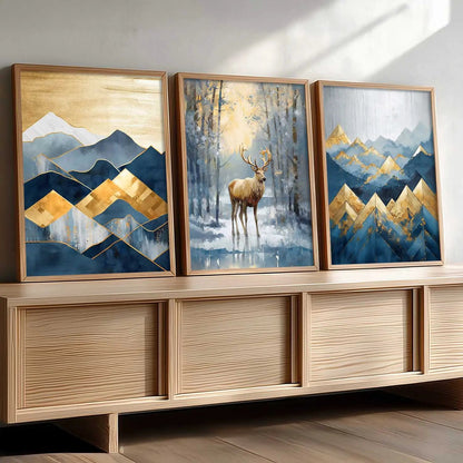 Modern Wall Art Paintings for Living Room - Wall Poster With frames by Kotart store