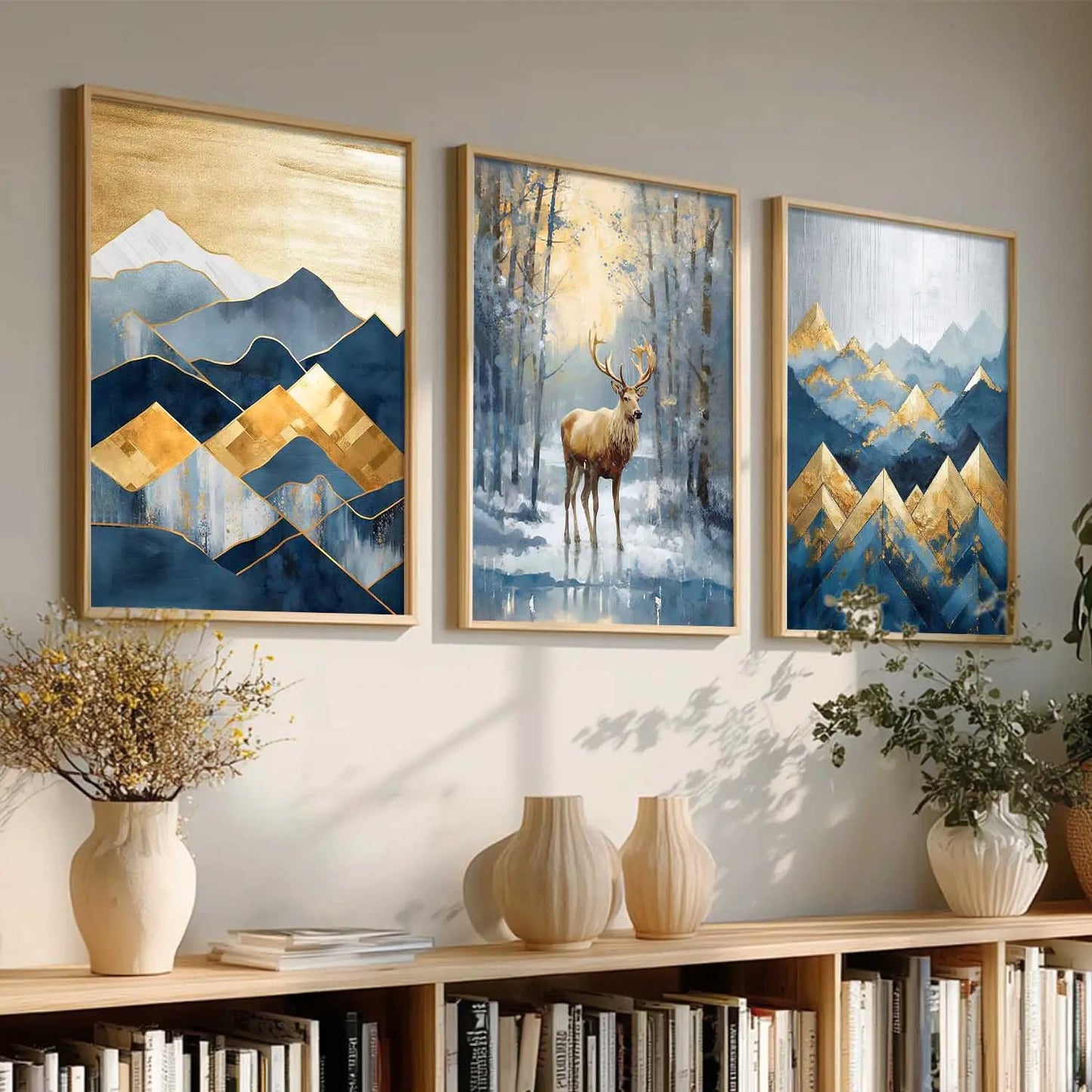 Modern Wall Art Paintings for Living Room - Wall Poster With frames by Kotart store