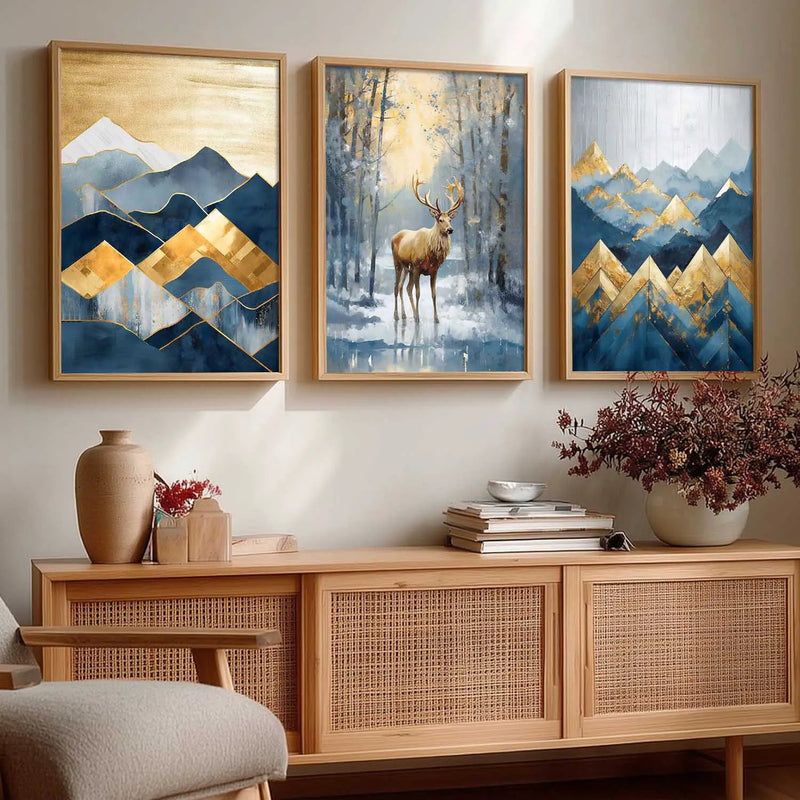 Modern Wall Art Paintings for Living Room - Wall Poster With frames by Kotart store