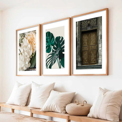 Floral    Wall  Art  Paintings for Living Room - Wall Poster With frames