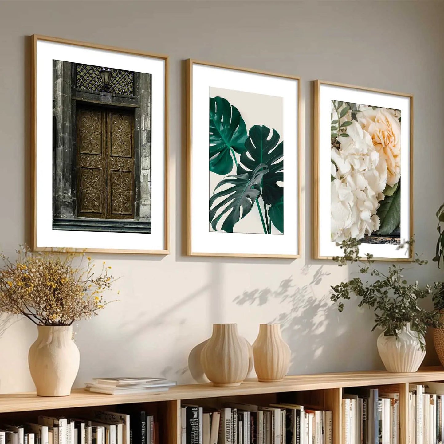 Floral    Wall  Art  Paintings for Living Room - Wall Poster With frames